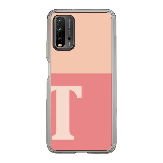 Slim Protection Case［ Original - initial two tone - T pink ］