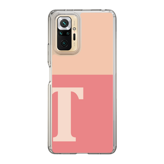 Slim Protection Case［ Original - initial two tone - T pink ］