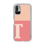 Slim Protection Case［ Original - initial two tone - T pink ］