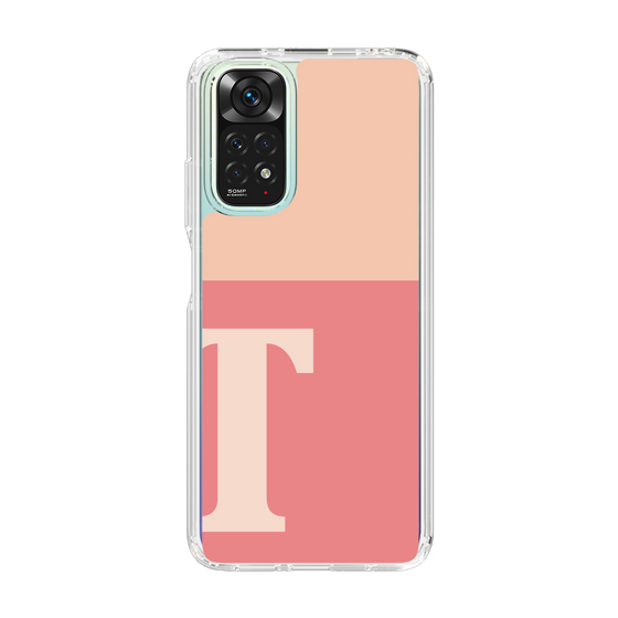 Slim Protection Case［ Original - initial two tone - T pink ］