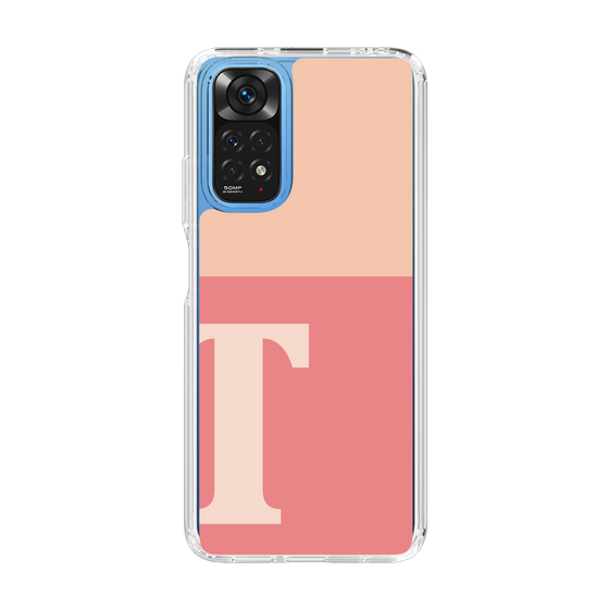 Slim Protection Case［ Original - initial two tone - T pink ］