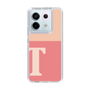 Slim Protection Case［ Original - initial two tone - T pink ］