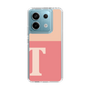 Slim Protection Case［ Original - initial two tone - T pink ］