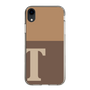 Slim Protection Case［ Original - initial two tone - T brown ］