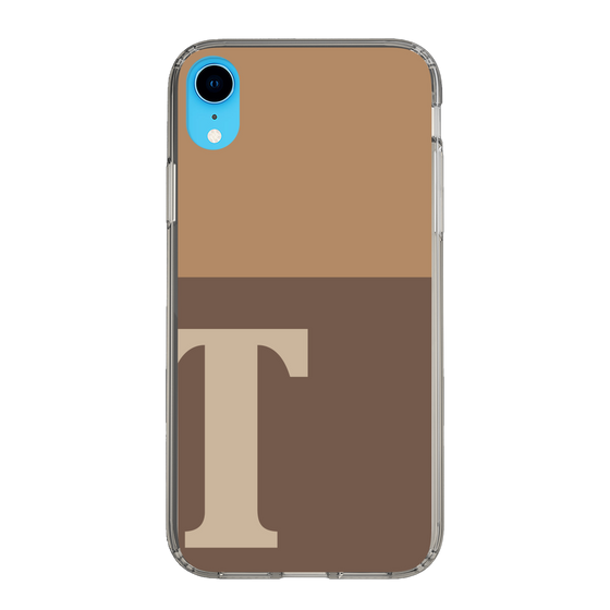 Slim Protection Case［ Original - initial two tone - T brown ］