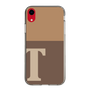 Slim Protection Case［ Original - initial two tone - T brown ］