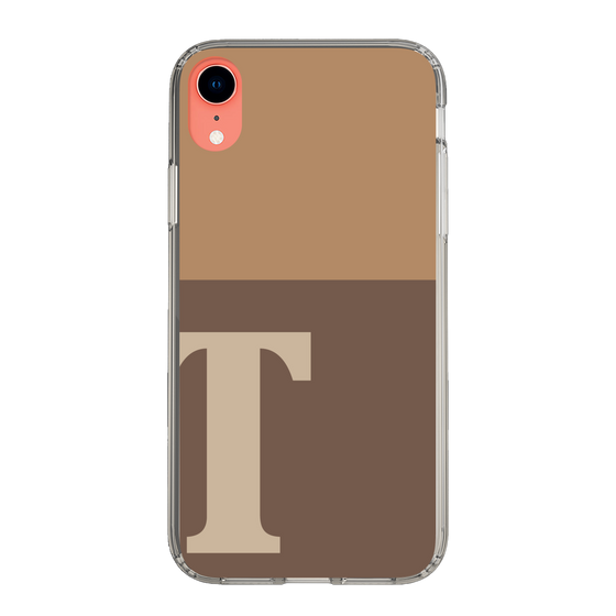 Slim Protection Case［ Original - initial two tone - T brown ］