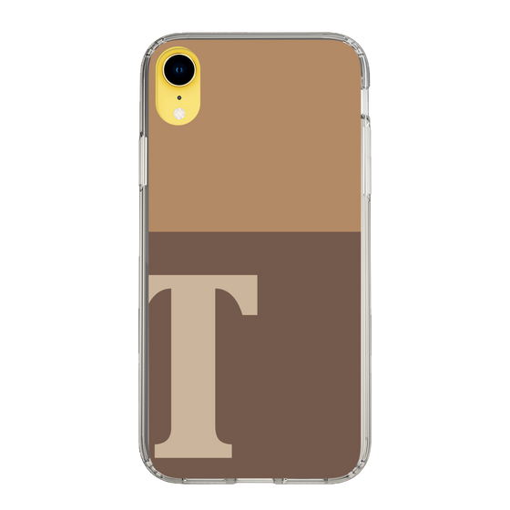 Slim Protection Case［ Original - initial two tone - T brown ］