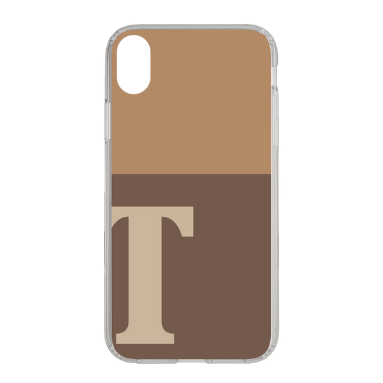 Slim Protection Case［ Original - initial two tone - T brown ］
