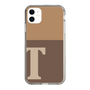 Slim Protection Case［ Original - initial two tone - T brown ］