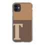 Slim Protection Case［ Original - initial two tone - T brown ］