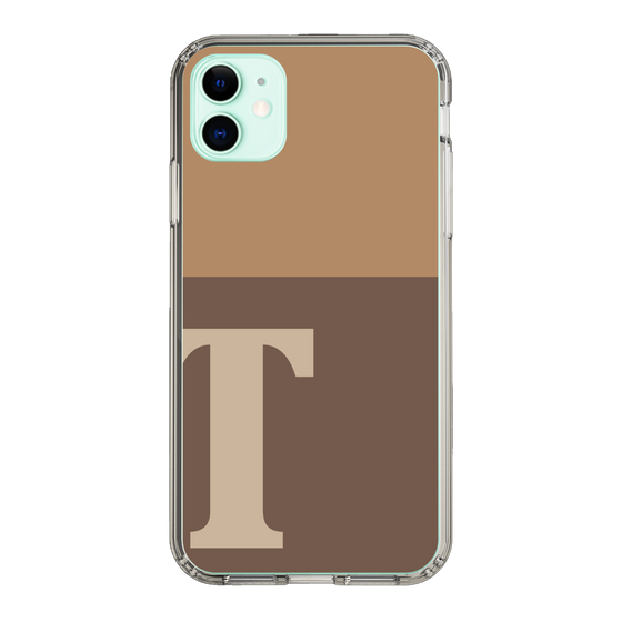Slim Protection Case［ Original - initial two tone - T brown ］