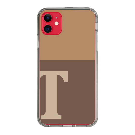 Slim Protection Case［ Original - initial two tone - T brown ］