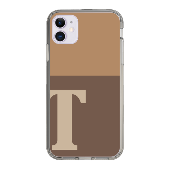 Slim Protection Case［ Original - initial two tone - T brown ］