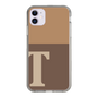 Slim Protection Case［ Original - initial two tone - T brown ］