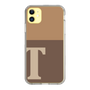 Slim Protection Case［ Original - initial two tone - T brown ］