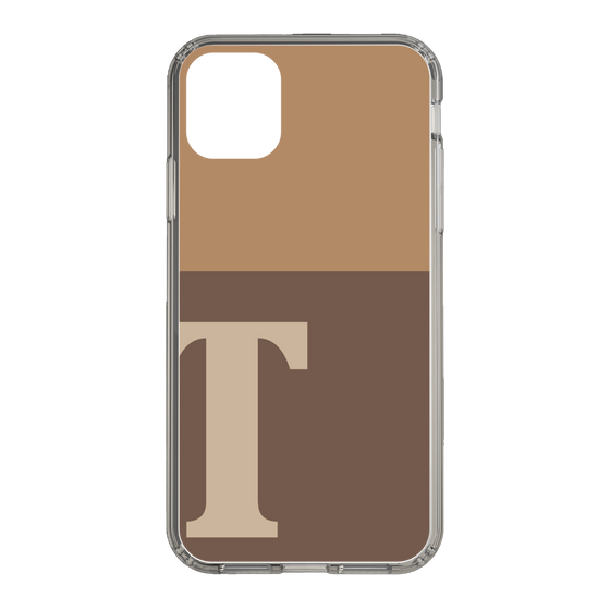 Slim Protection Case［ Original - initial two tone - T brown ］