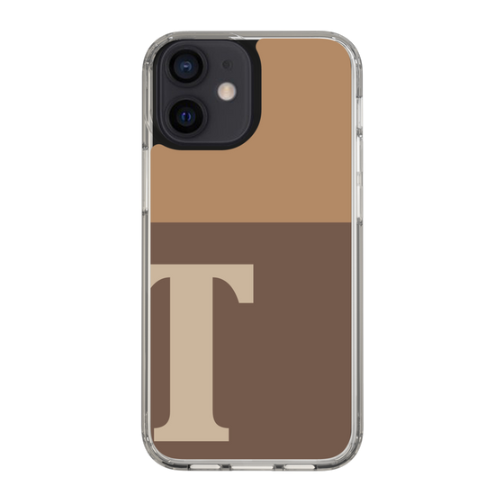 Slim Protection Case［ Original - initial two tone - T brown ］