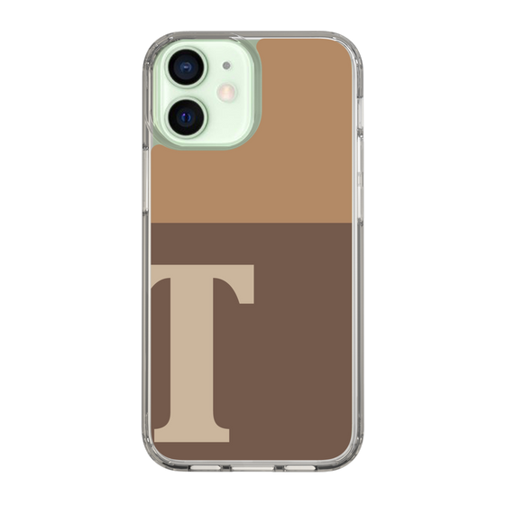 Slim Protection Case［ Original - initial two tone - T brown ］
