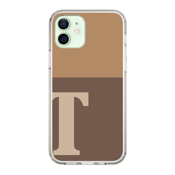 Slim Protection Case［ Original - initial two tone - T brown ］