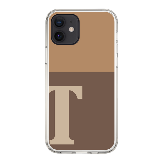 Slim Protection Case［ Original - initial two tone - T brown ］