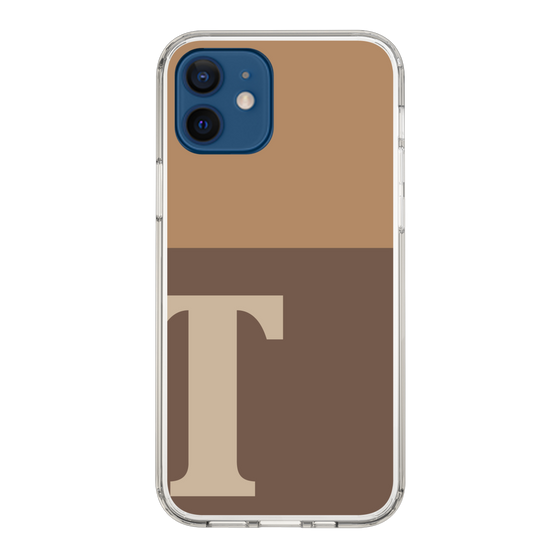 Slim Protection Case［ Original - initial two tone - T brown ］