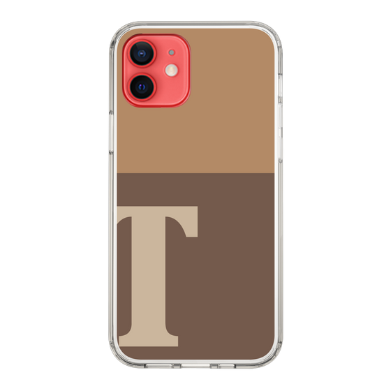 Slim Protection Case［ Original - initial two tone - T brown ］