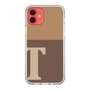 Slim Protection Case［ Original - initial two tone - T brown ］