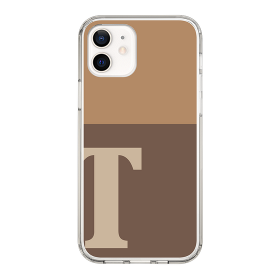 Slim Protection Case［ Original - initial two tone - T brown ］