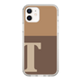 Slim Protection Case［ Original - initial two tone - T brown ］