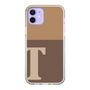 Slim Protection Case［ Original - initial two tone - T brown ］