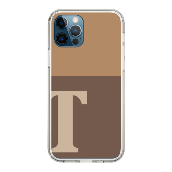 Slim Protection Case［ Original - initial two tone - T brown ］
