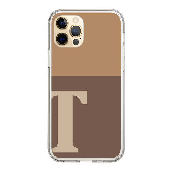 Slim Protection Case［ Original - initial two tone - T brown ］