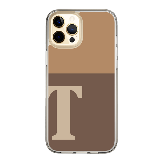 Slim Protection Case［ Original - initial two tone - T brown ］