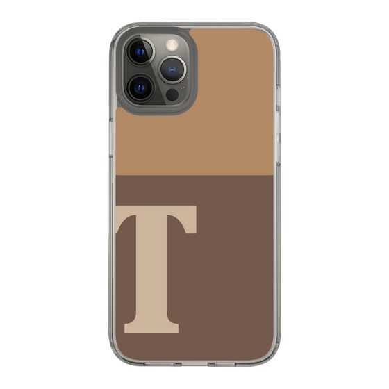 Slim Protection Case［ Original - initial two tone - T brown ］