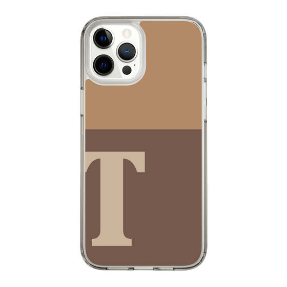 Slim Protection Case［ Original - initial two tone - T brown ］