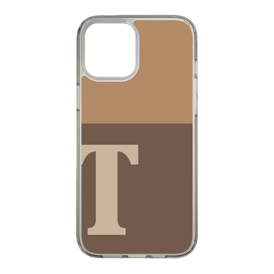 Slim Protection Case［ Original - initial two tone - T brown ］