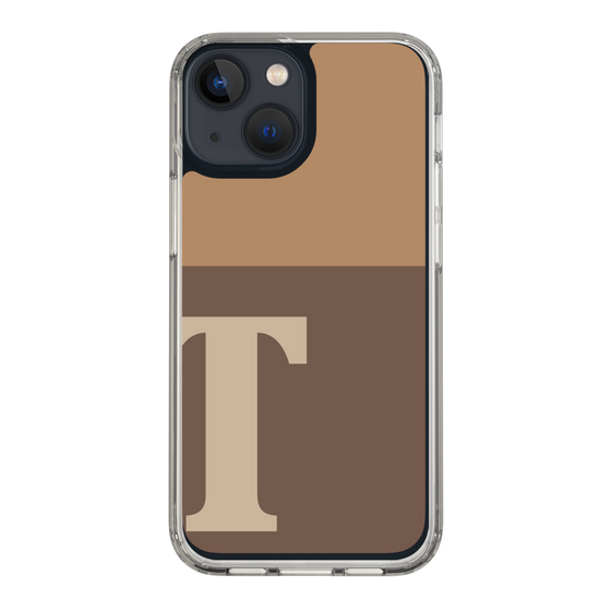 Slim Protection Case［ Original - initial two tone - T brown ］