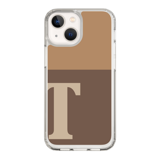Slim Protection Case［ Original - initial two tone - T brown ］