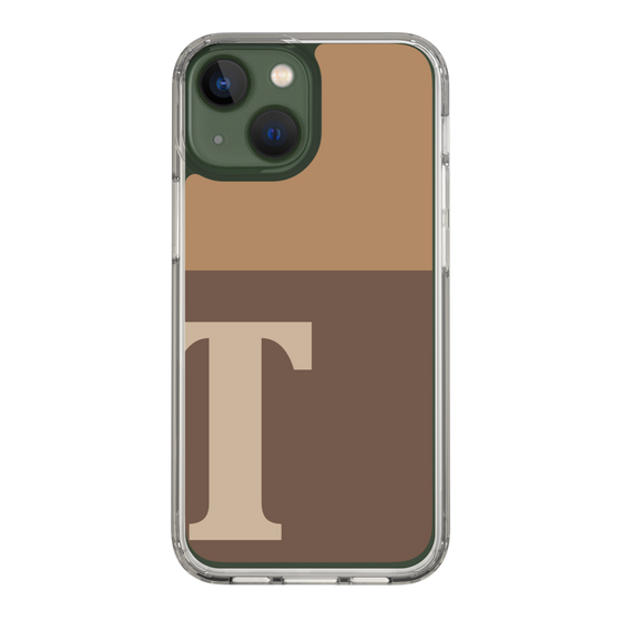 Slim Protection Case［ Original - initial two tone - T brown ］