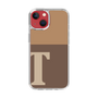 Slim Protection Case［ Original - initial two tone - T brown ］