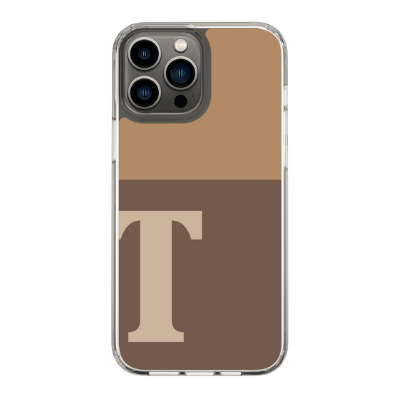 Slim Protection Case［ Original - initial two tone - T brown ］