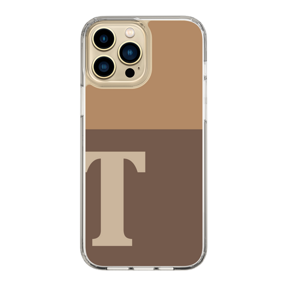 Slim Protection Case［ Original - initial two tone - T brown ］
