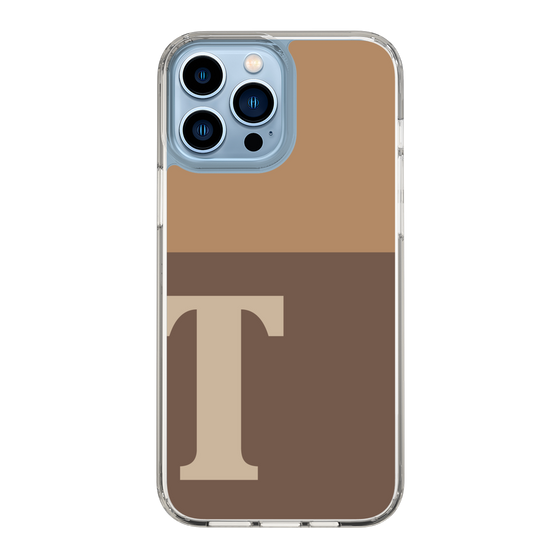 Slim Protection Case［ Original - initial two tone - T brown ］