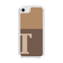 Slim Protection Case［ Original - initial two tone - T brown ］