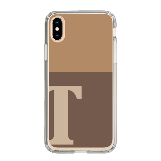 Slim Protection Case［ Original - initial two tone - T brown ］