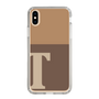 Slim Protection Case［ Original - initial two tone - T brown ］