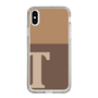 Slim Protection Case［ Original - initial two tone - T brown ］