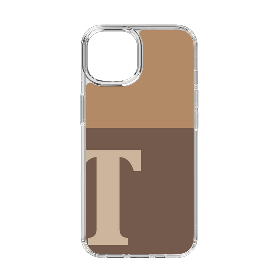 Slim Protection Case［ Original - initial two tone - T brown ］