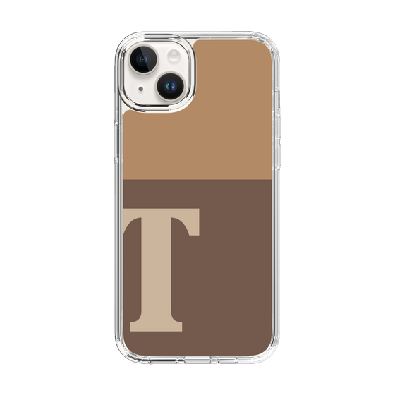 Slim Protection Case［ Original - initial two tone - T brown ］